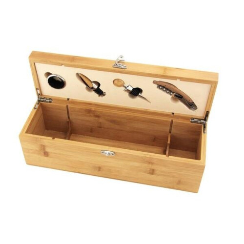Bamboo Wine Gift Box Set