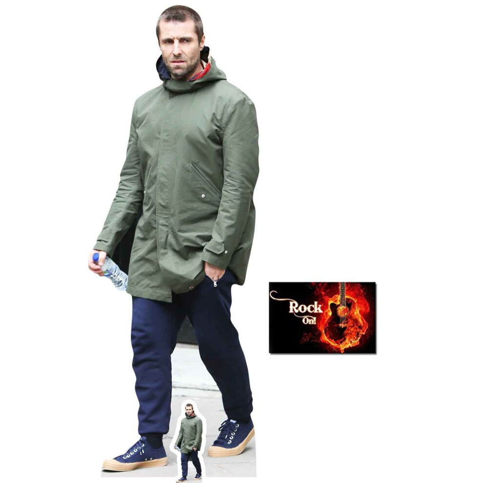 Bundlez-4-Fanz By Starstills Gallagher Brother Liam Lifesize And Mini Cardboard Cutout / Standup - Includes 25X20cm Star Photo