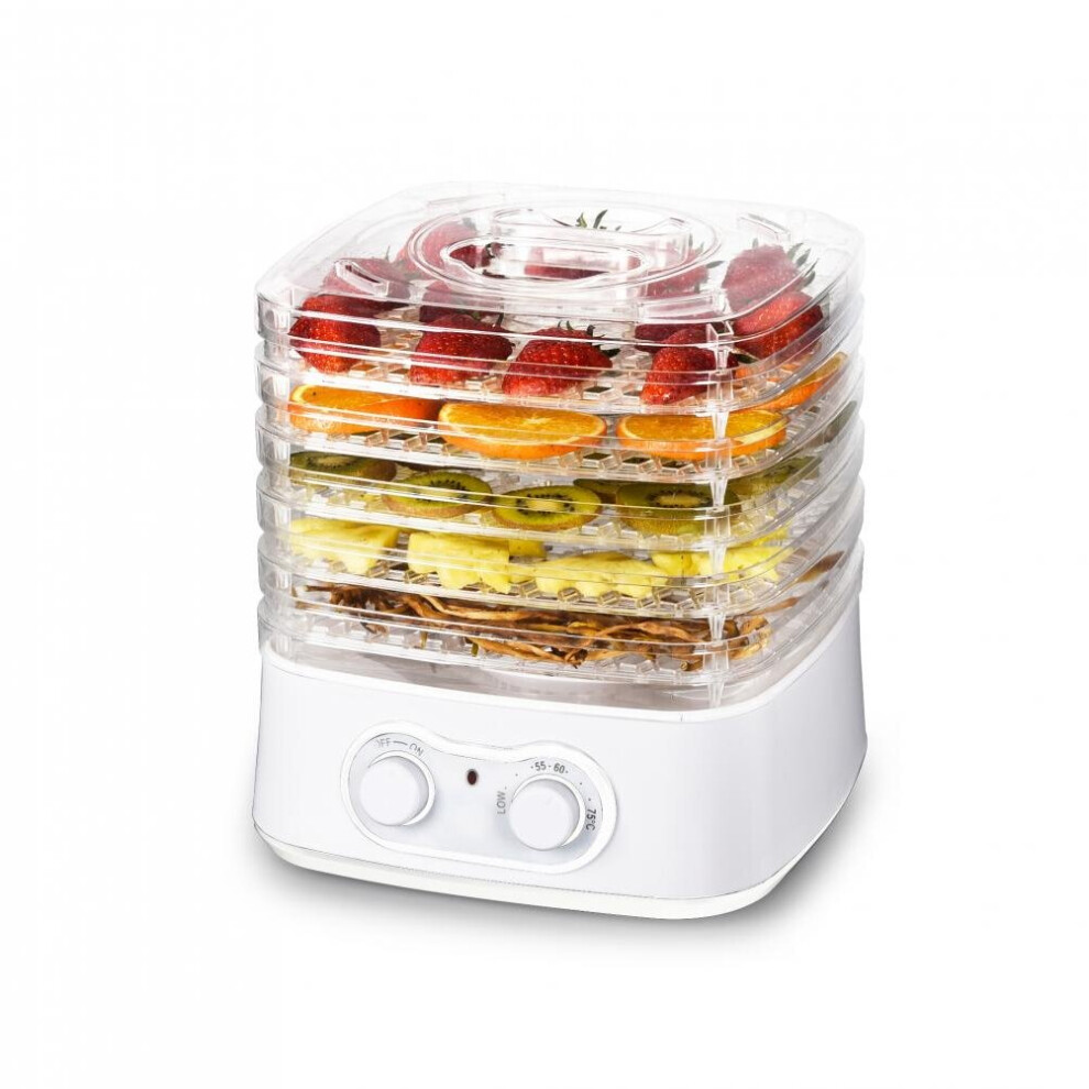 Laptronix 5 Tray Mini Electric Food Dehydrator Veg Preserver Machine