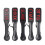 BDSM Paddle with Reverse Text - Slut - Black and Red Faux Leather 3