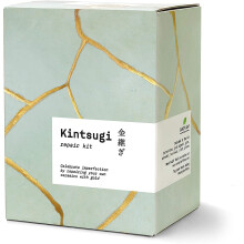 Kintsugi Repair Kit - Repair Your own Ceramics with Gold Glue - Includes Two Beautiful Practice Bowls