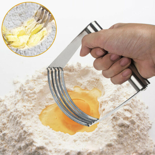 Stainless Steel Craft Pastry Blender Baking Tools Kitchen Mixer Dough Cutter 1