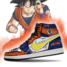 (9 (Adults')) Goku Shoes Boots Dragon Ball Z Anime Sneakers