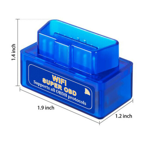 SUPER WiFi OBD2 ELM327 V1.5 Car Scanner Android iOS IPhone 2