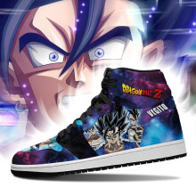 (7.5 (Adults')) Vegito Sneakers Galaxy Dragon Ball Z Anime Shoes