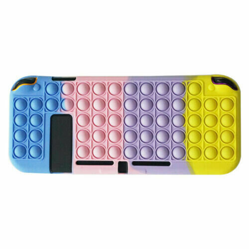 (02) Silicone Case for Nintendo Switch With Pop it Fidget Toy 2