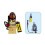 4-Pack Ghostbusters Mini Figures Set - Building Blocks Compatible, 4.5cm ABS Plastic 4