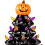 30cm Halloween Tree Pumpkin LED Plastics Light Decor 7