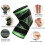 (Green-Item, S) Elastic 3D Pressurised Knee Brace Compression Support Knee Sleeve 2