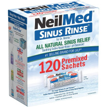 NeilMed Sinus Rinse Kit Sachet 120S, 500 ml - Complete Nasal Irrigation System