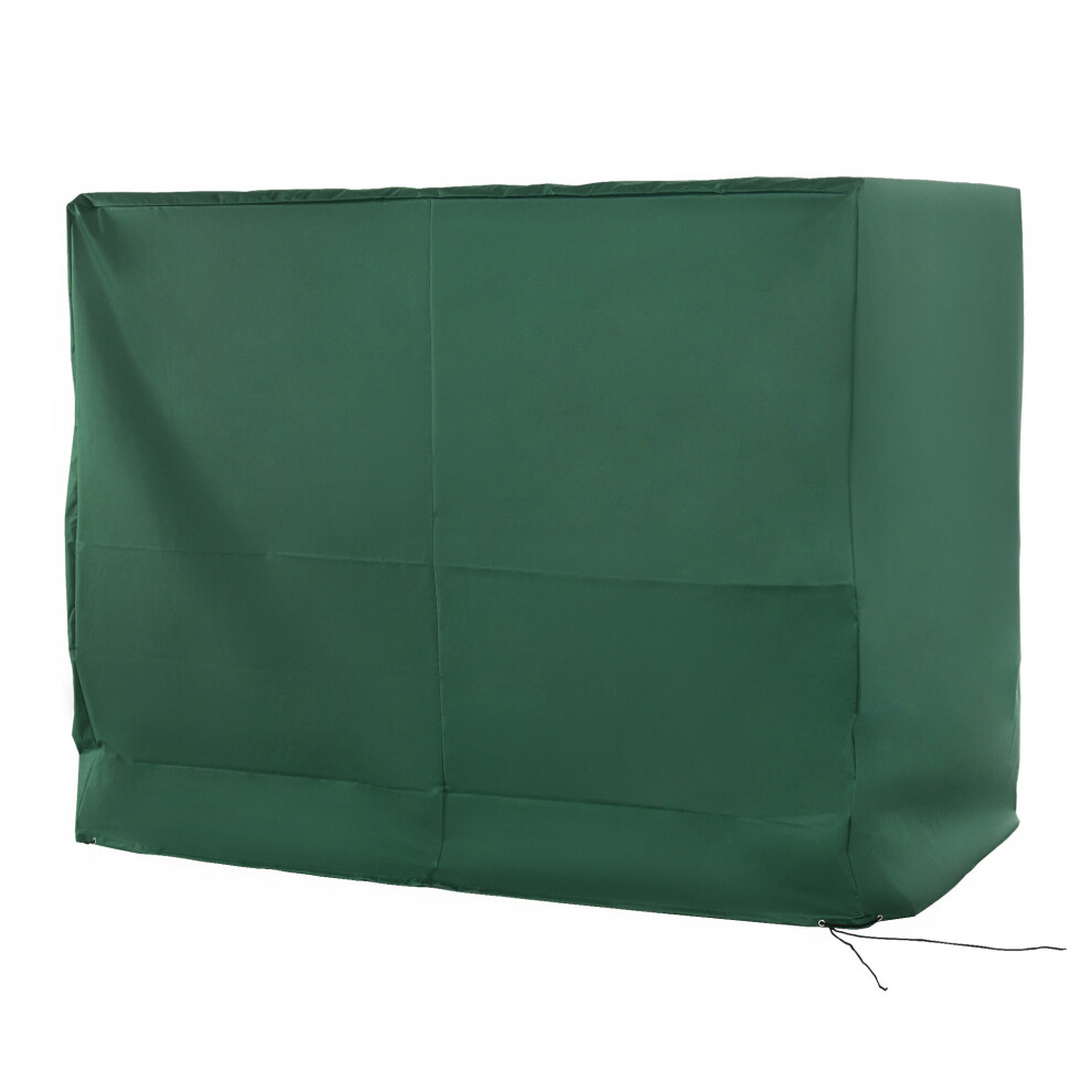 Outsunny 240X133cm 3-Seat Outdoor Garden Swing Chair Cover Water Uv Resistant