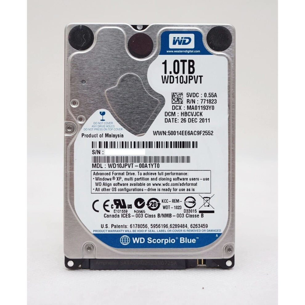 Western Digital 1TB 2.5" Playstation 4 Hard Drive (PS4)