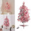Artificial Pink Christmas Tree with LED Lights Decoration, Best 1