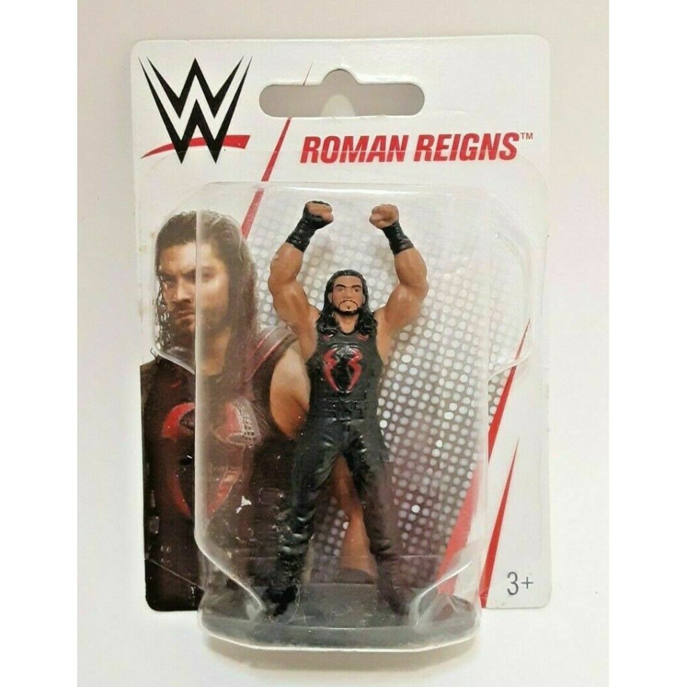 WWE Mini Collection Wrestling Action Figure - Roman Reigns Cake Topper