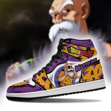 (7.5 (Adults')) Master Roshi Sneakers Dragon Ball Anime Shoes