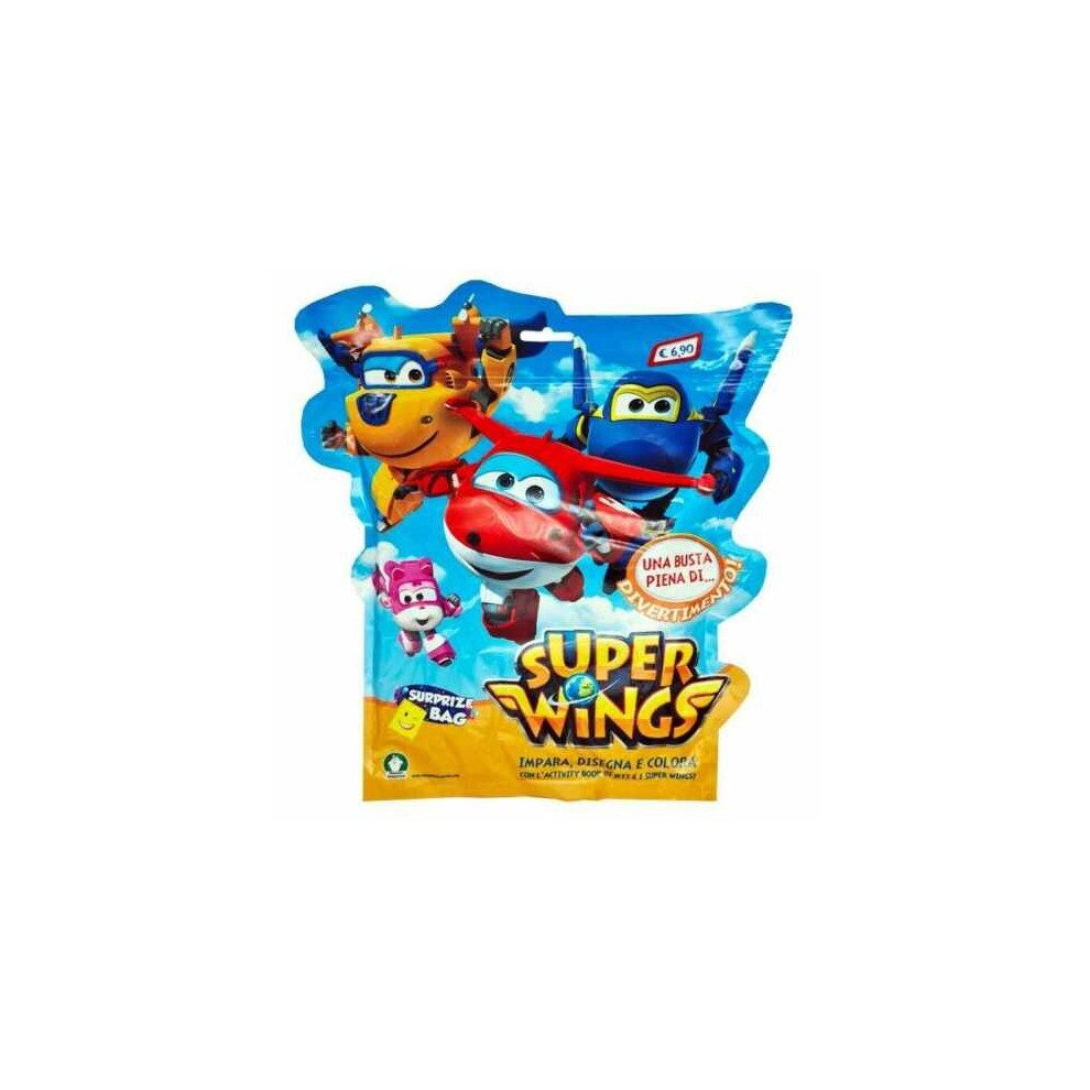 Super Wings MEGA Activity Surprise Bag Preschool Birthday Party Filler