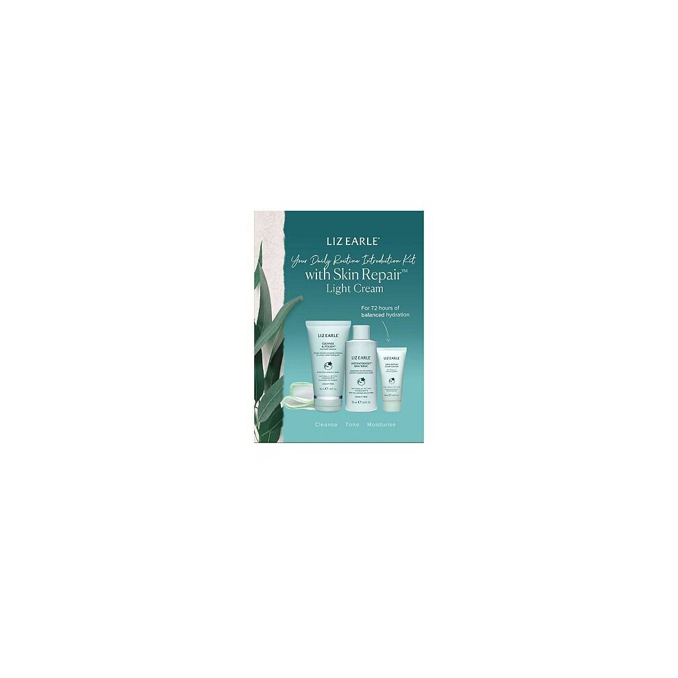 LIZ EARLE FACIAL INTRODUCTION KIT - LIGHT CREAM  SKIN REPAIR
