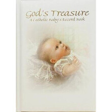 God's Treasure A Catholic Baby's Record Book