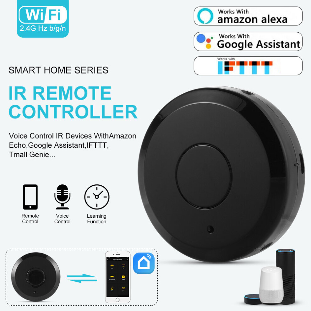 Ir Wifi Smart Home Control Remote For Ceiling Fan Lamp Alexa Google Home 7381457029350
