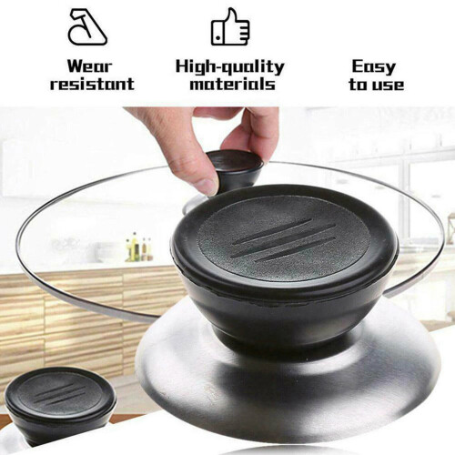 (5Pcs) Kitchen Cooking Pot Pan Lids Replacement Knob Lifting Handle Saucepan Lid 1