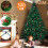 Christmas Decoration for Home 7FT Green Tree with 300 Lights, Best 2