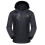 (Black, XL) Men's waterproof, windproof and warm jacket winter jacket 1