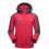 (Red, XL) Men's waterproof, windproof and warm jacket winter jacket 1