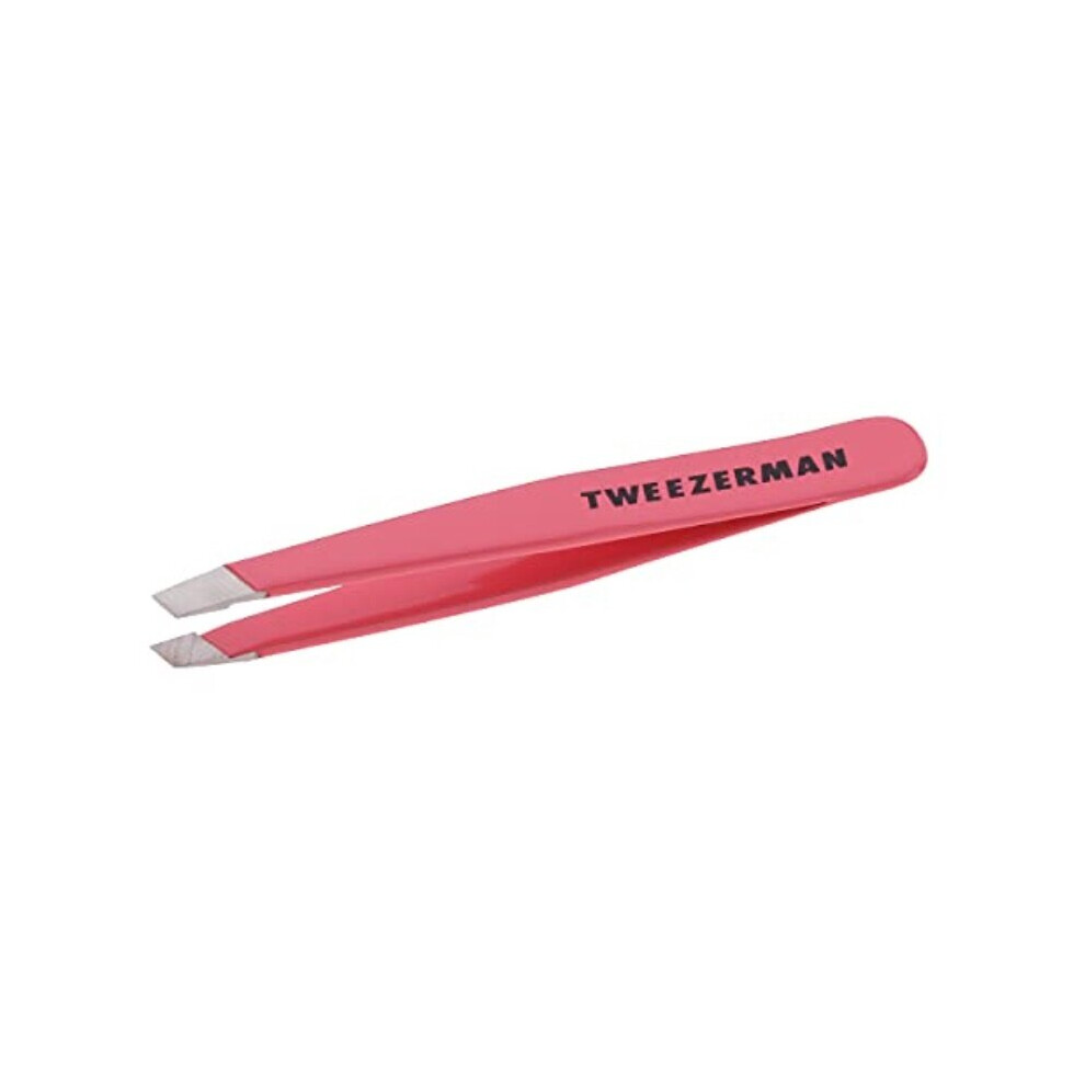 Tweezerman Mini Slant Tweezer, Geranium