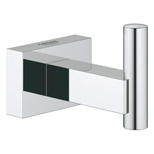 Grohe 40511001 Essentials Cube Bademantelhaken, Starlight Chrom