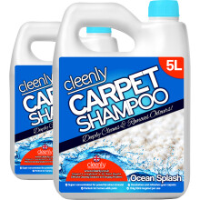 (Ocean Splash, 10L) Cleenly Carpet Shampoo Pet Odour Remover
