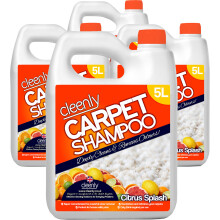 (Citrus Splash, 20L) Cleenly Carpet Shampoo Pet Odour Remover