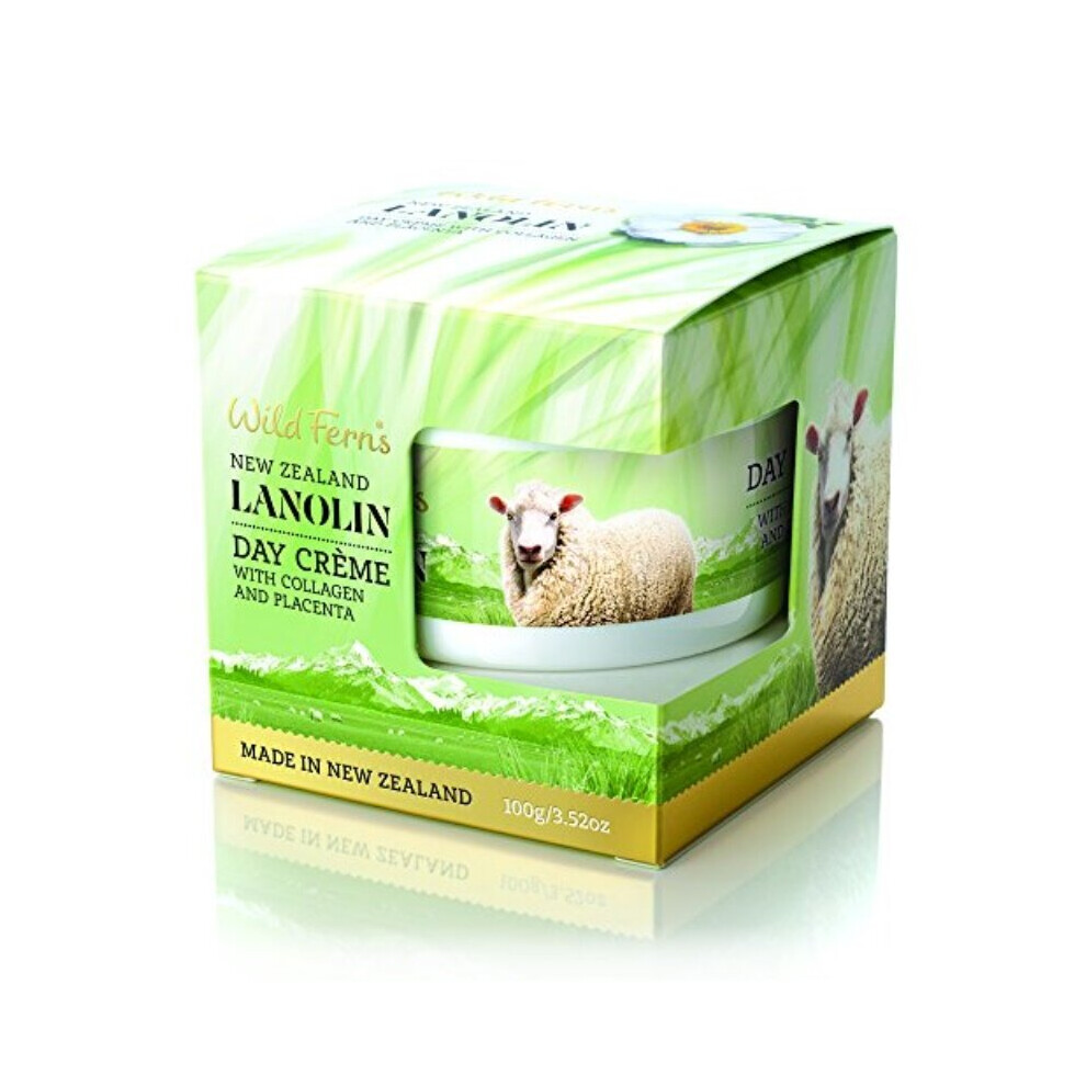 Wild Ferns Lanolin New Zealand Day Creme With Collagen And Placenta