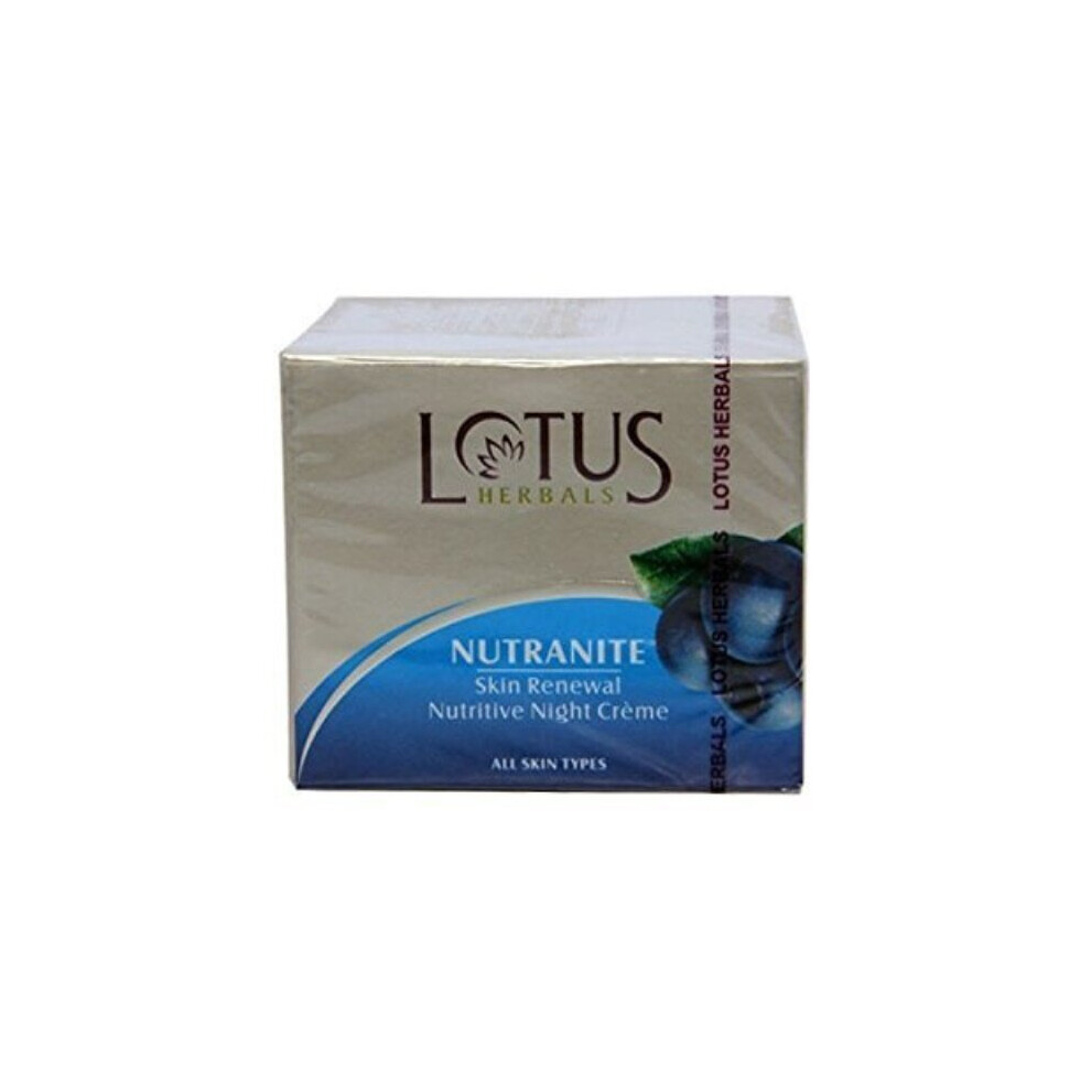 Lotus Herbal Skin Renewal Nutritive Night Cream, 50gm