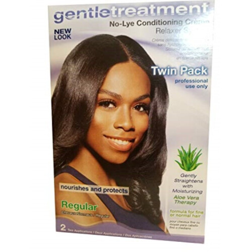 gentletreatment no lye relaxer (twin pack)