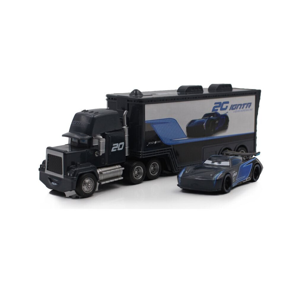 (BlackStorm) Racing Lightning McQueen 95 Truck Alloy Toy Birthday Gift-image-OPC-P88X6MQ-NEW