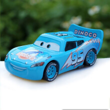 (McQueen-Dinosaur, 8x3.5x2.5cm/3.1x1.3x0.9in) Children's toy alloy car McQueen 95 Disney anime Toys