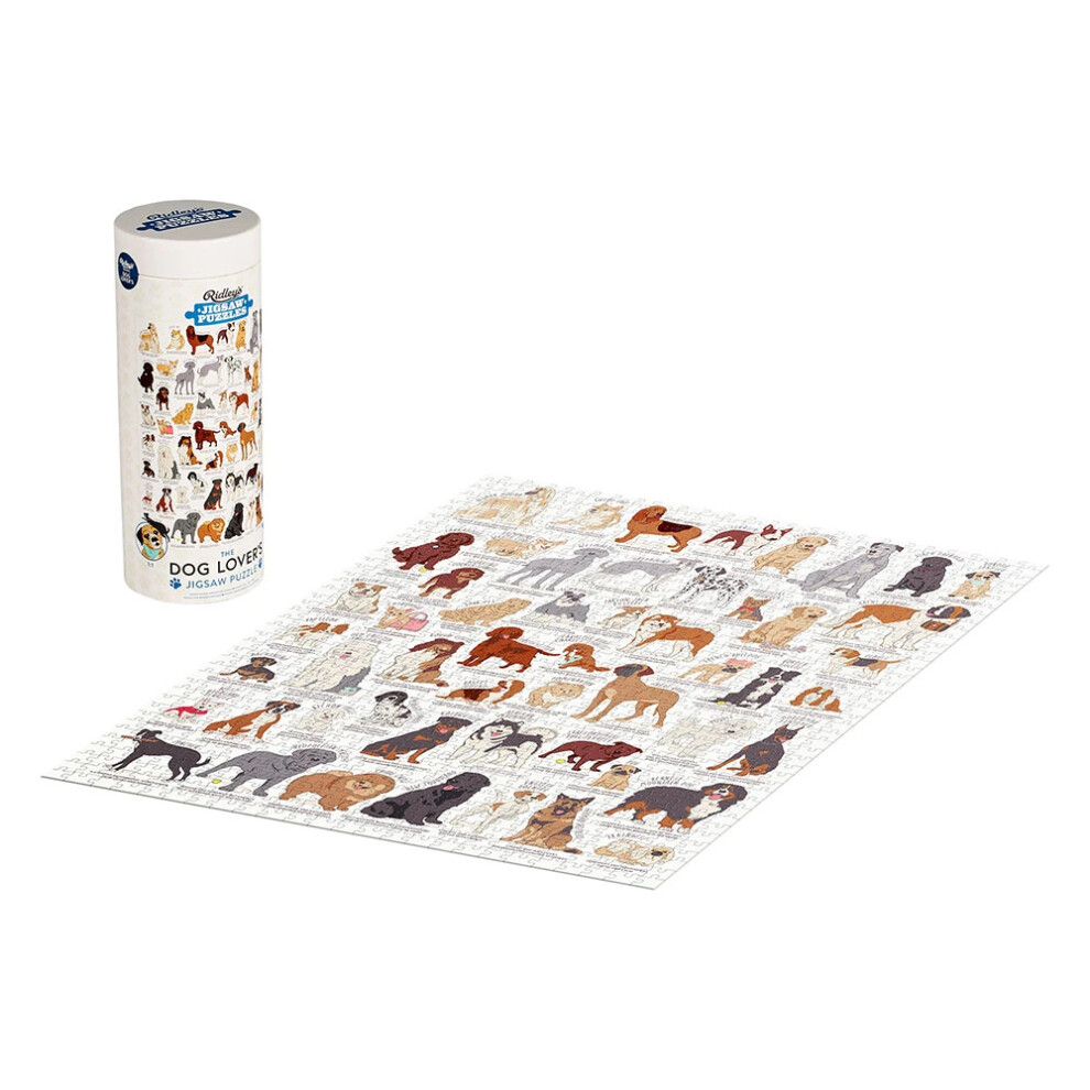 Ridley's Dog Lovers 1000pc Puzzle