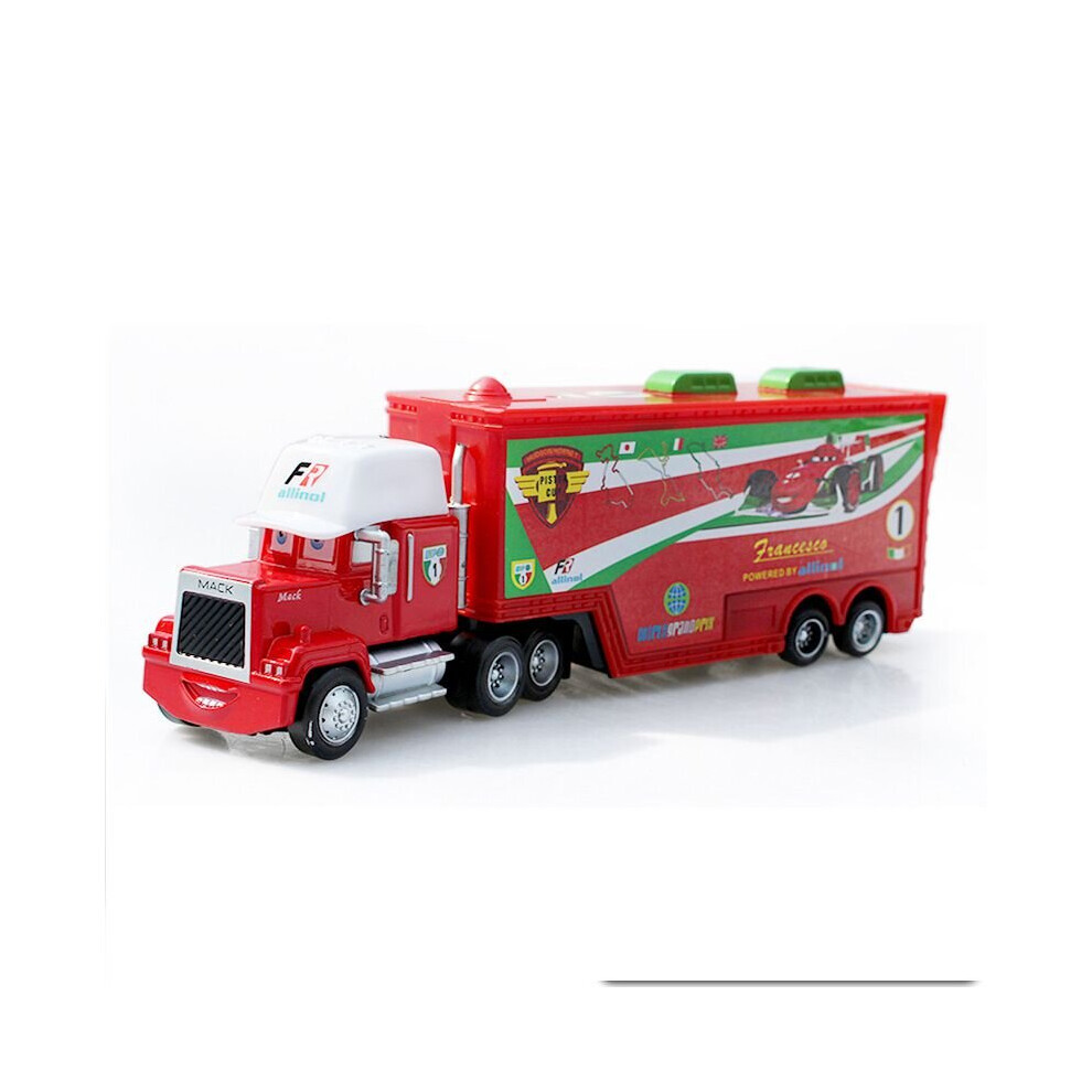 (-F1) Disney Pixar Children's Toy Car Model Mcqueen Alloy Truck Red