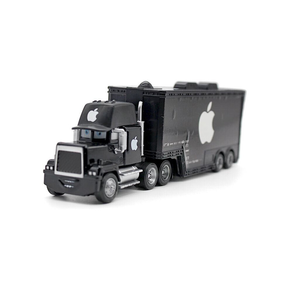 ( Apple) Disney Pixar Children's Toy Car Model Mcqueen Alloy Truck Black