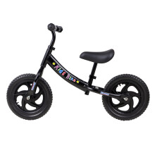 12" No Pedal Bicycle Carbon Steel Frame Balance Bike Training Bicycle