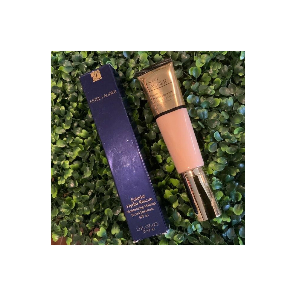 Estee Lauder ELFUTFO8 1.2 oz Futurist Hydra Rescue Moisturizing Makeup Foundation, 2W1 Dawn