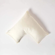 Homescapes Organic Cotton V Shaped Pillowcase 400 Thread Count