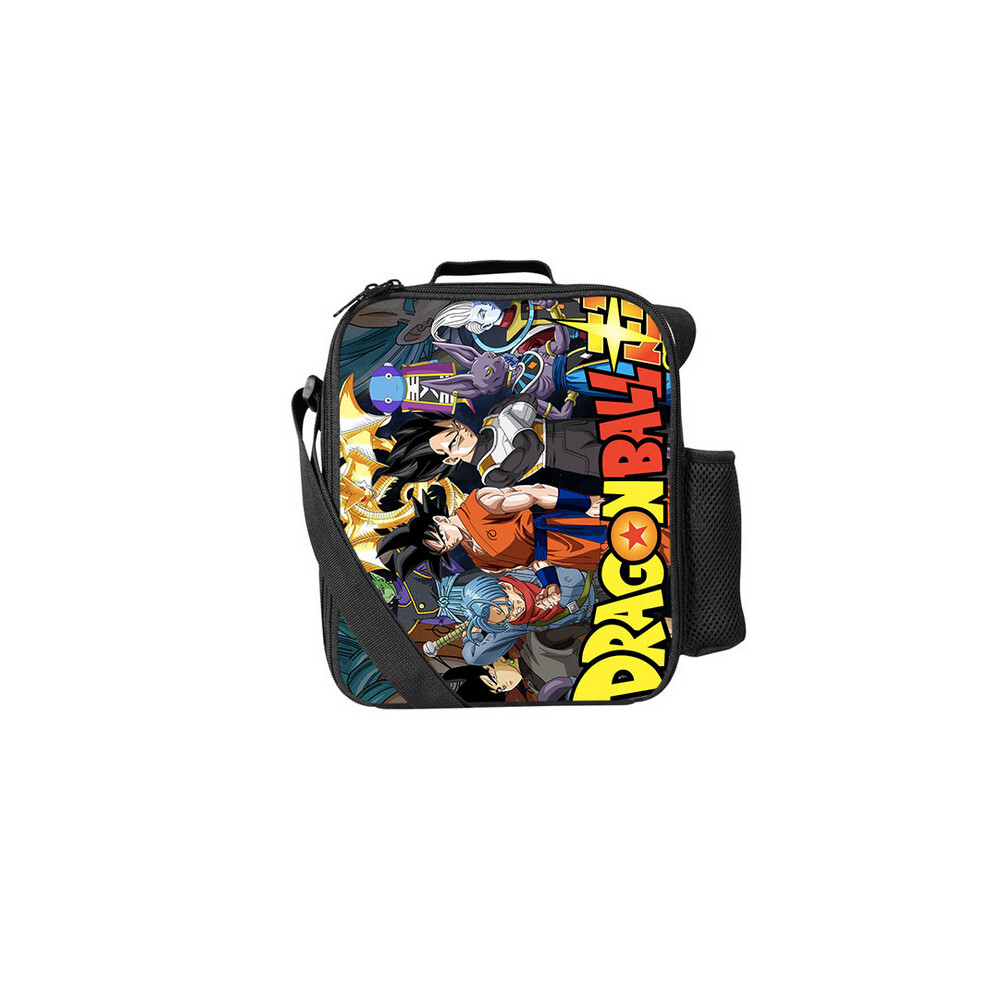 (12) Dragon Ball Lunch Bags Thermal Insulated School Multicoloured