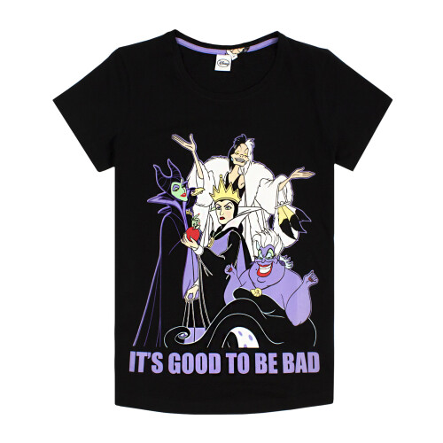 Disney (M) Disney Womens Black Villains Pyjamas 2