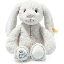 Official Steiff Cuddly Toy My First Steiff Cream Hoppie Rabbit