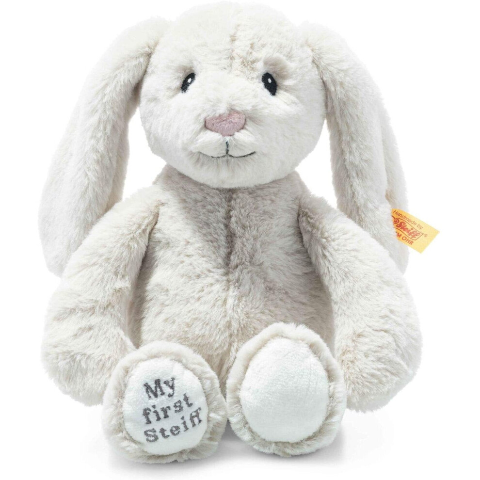 Official Steiff Cuddly Toy My First Steiff Cream Hoppie Rabbit