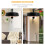 Outsunny Outsunny Adjustable Infrared Halogen Ceiling Mounted Light Heater 1000/2500W 15
