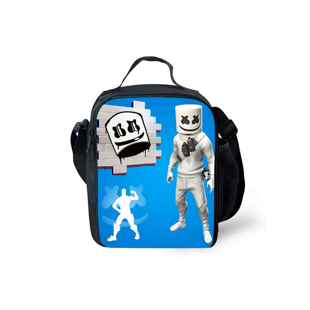 (16) Marshmallow Dj Lunch Bags Thermal Insulated Cooler Multicoloured