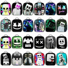 Marshmallow DJ Lunch Bags Thermal Insulated Cooler