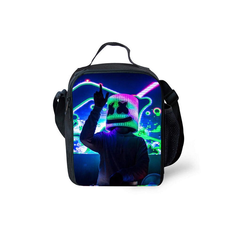 (14) Marshmallow Dj Lunch Bags Thermal Insulated Cooler Multicoloured